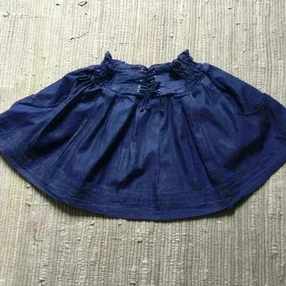 HWY Denim Maxi Skirt w/ Pockets! - Picture 1 of 5